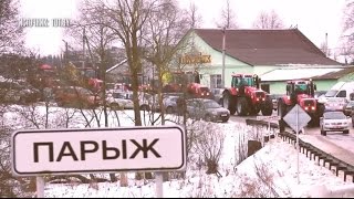 Гонки на тракторах по бездорожью прошли в Белоруссии