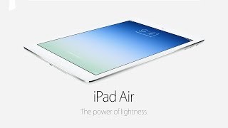 Official iPad Air Trailer