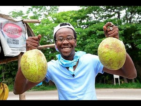 IN THE KITCHEN: Chi Ching Ching roasts breadfruit