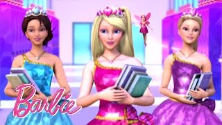 Princess Charm School Movie Trailer - Spanish | Barbie