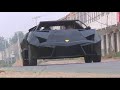 Picture Chinese Man Creates Own Lamborghini Out Of Iron And An Old Van