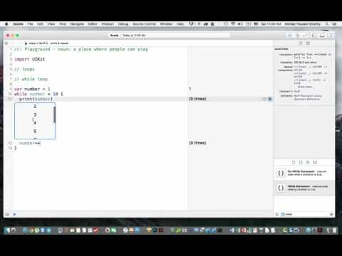 21- loops in swift 2 – while & repeat
