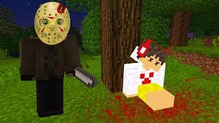 FUJA DO JASON OU MORRA NO MINECRAFTFUJA DO JASON OU MORRA NO MINECRAFT