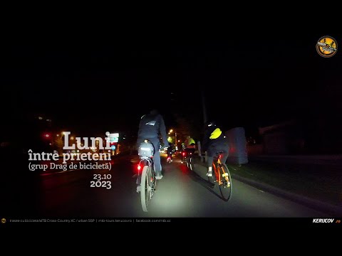 VIDEOCLIP Cu bicicleta prin Bucuresti / Luni, intre prieteni / 23 octombrie 2023 [VIDEO]