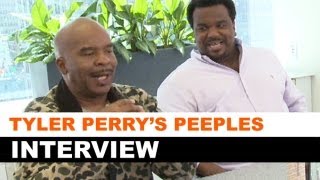 Tyler Perry's Peeples Interview 2013 - Craig Robinson, David Alan Grier : Beyond The Trailer