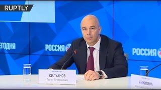 Пресс-конференция министра финансов России по вопросам задолженности Киева