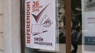 Опрос азербайджанцев о конституционном референдуме