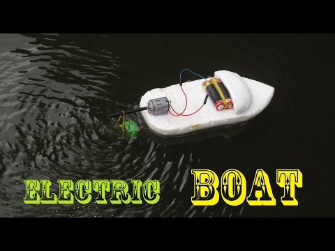 How to make an Electric Boat very easy | Making toy