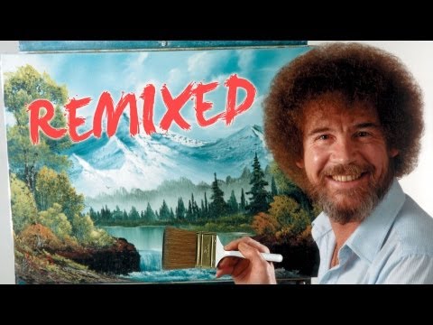 Bob Ross Remixed | Happy Little Clouds | PBS Digital Studios