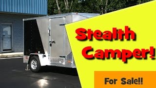 Custom Stealth Camper Trailer