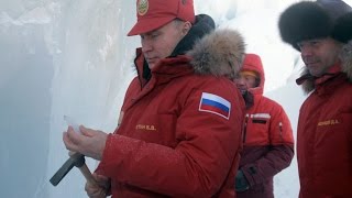 Владимир Путин протестировал ледоруб в Арктике