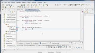 Creating a Java project and JUnit 3 test code in Eclipse