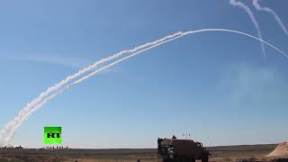 Расчёты ЗРК С-300 «Фаворит» отразили ракетный удар условного противника (15.04.2019 01:41)