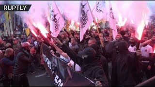 В Киеве прошёл многотысячный марш националистов