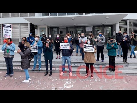 Exigieron Justicia por el femicidio de Julieta Riera frente a Tribunales
