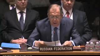анти-американская речь С.Лаврова в Совбезе ООН 23.02.2015 (1/2) Live