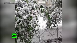 Зима близко: в Якутии выпал первый снег