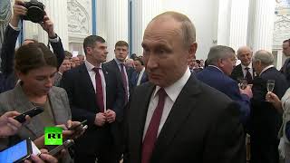 Путин прокомментировал заявление Зеленского об украинских паспортах для россиян (29.04.2019 23:25)