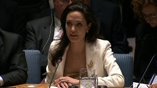 Angelina Jolie makes plea for Syrian refugees