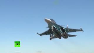 Российские Су-34, взлетев с иранского аэродрома Хамадан, нанесли удар по ИГ в Дейр эз-Зоре