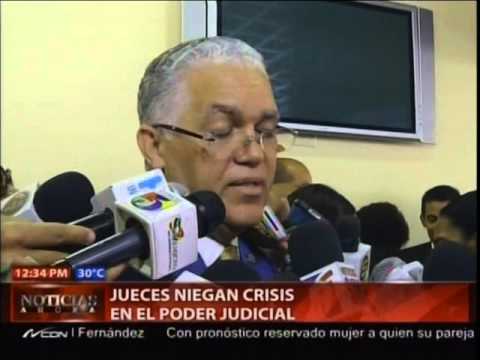 Jueces niegan crisis en el Poder Judicial