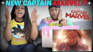 Marvel Studios' "Captain Marvel" Official Trailer REACTION!!
