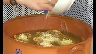 Sopa de Cebolla Francesa