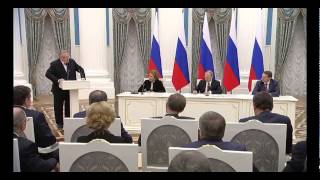 жирик пудрит мозги Путину 22.12.2014