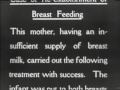 Breast feeding: difficult cases (1935), pt 1 of 2