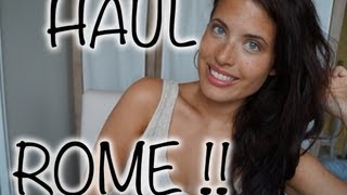 ♡ HAUL : SPECIAL ROME ♡