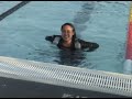 Katrina Gets Thrown in the Pool