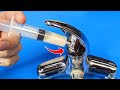 A smart Plumber has shared a SECRET! Repair of the mixer cartridge with your own hands