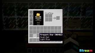 How To Craft A Fireworks Start In Minecraft