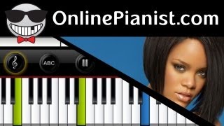 Stay By Rihanna Chords Piano