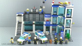 LEGO City Police Station 7498 review! - YouTube