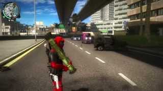 Just Cause 2 Mod Showcase: Flying Mod/SuperJet/Car/GrappleHook/Strong/Multiple Ropes