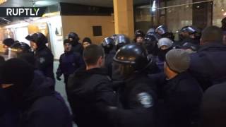 В Киеве протест против концерта «Потапа и Насти» перерос в столкновения с полицией