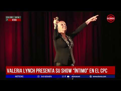 Valeria Lynch y Mariano Martinez deslumbraron con su show en Paraná