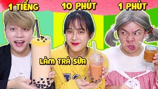 Trà Sữa 1 Phút Vs 10 Phút Vs 1 Tiếng - Valentine Của Xanh Lanh Chanh Tội Nghiệp!!Trà Sữa 1 Phút Vs 10 Phút Vs 1 Tiếng - Valentine Của Xanh Lanh Chanh Tội Nghiệp!!