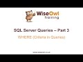 Sql Server Date Format In Where Clause