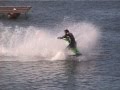 Jet Ski Freestyle Trick : Back Bare Foot