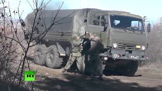 В Крыму разведчики отработали действия за предполагаемой линией фронта (20.02.2019 09:45)