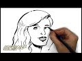Curso de Desenho: Como Desenhar Rosto Feminino