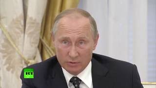 Путин — лучшему учителю года: «Я не отстану, скажите сразу, сколько вы получаете»