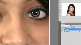 Photoshop hindi tutorial, Episode #7 Portrait enhancement part-1