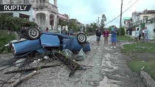 Последствия разрушительного торнадо на Кубе (28.01.2019 22:55)
