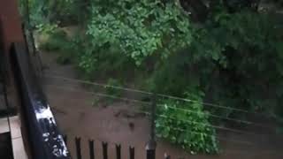 Hennops river rising after heavy rainHennops river rising after heavy rain