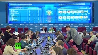 ЦИК РФ подводит предварительные итоги голосования