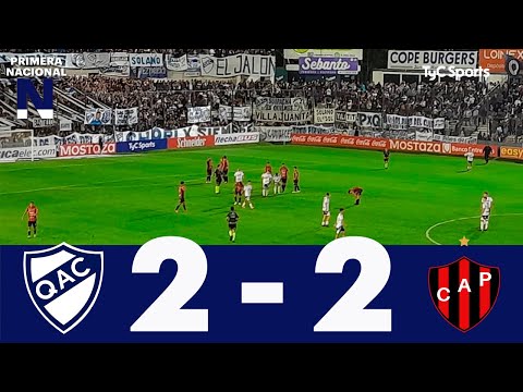 Quilmes 2-2 Patronato | Primera Nacional | Fecha 12 (Zona A)