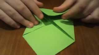 como hacer un sobre de origami